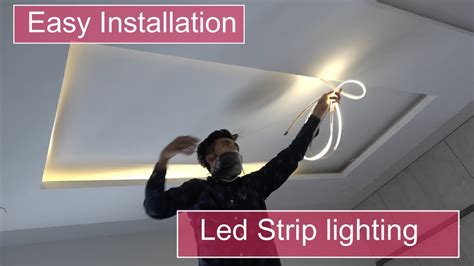 How To Install Ceiling Led Strip Lights | Homeminimalisite.com