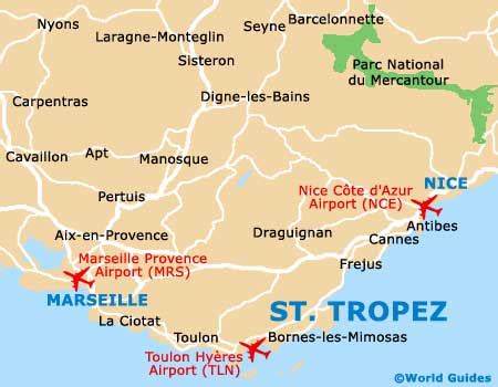 St Tropez Maps and Orientation: St Tropez, Provence-Alpes Cote d'Azur ...