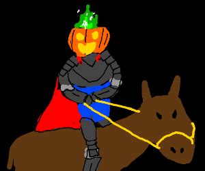 Pumpkin knight - Drawception