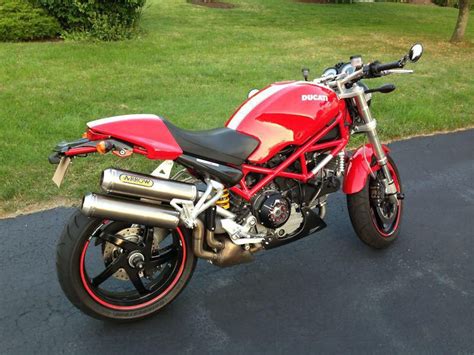 Buy 2008 Ducati monster s2r1000 s2r 1000 red low miles on 2040motos