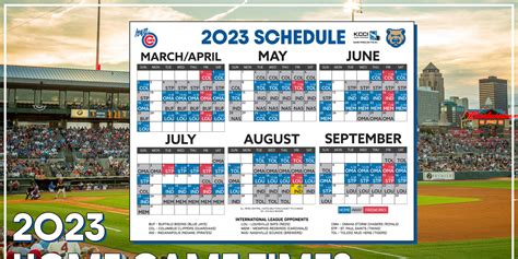 2023 Game Times | MiLB.com