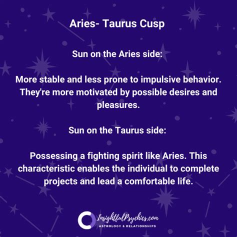 Aries Taurus Cusp - The Cusp of Power