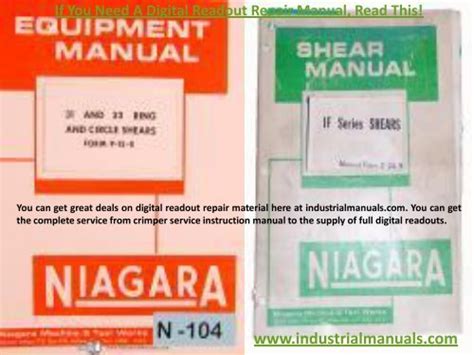 If You Need A Digital Readout Repair Manual, Read This!