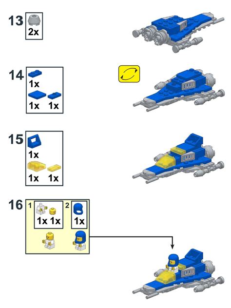 Instructions to Build a Baby Spaceship - BrickNerd - All things LEGO ...