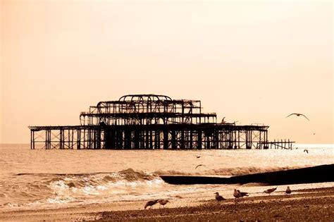 The chequered history of Brighton’s West Pier and the ruins that still ...