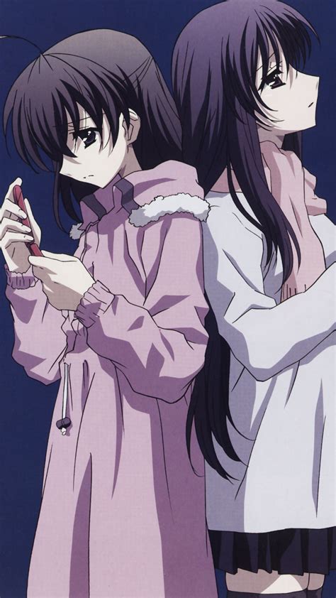 School Days.Kotonoha Katsura.Sekai Saionji HTC One wallpaper.1080×1920 ...