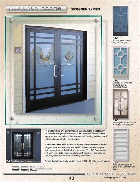 Custom Aluminum Doors and Complete Entrance Door Systems