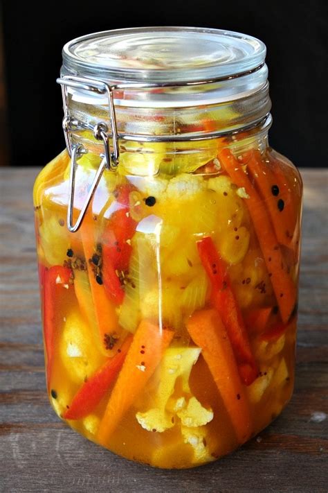 spicy pickled vegetables recipe