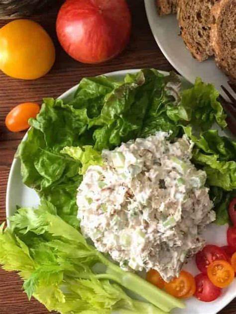 Creamy Chicken Salad | Low Carb Chicken Salad Recipe - TwoSleevers