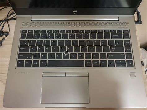 HP EliteBook 745 G5 laptop keyboard | TEST and REVIEW