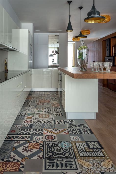 30 Beautiful Examples of Kitchen Floor Tile