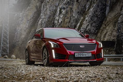 Cadillac, Cadillac CTS-V, Car, Luxury Car, Red Car, HD wallpaper | Peakpx