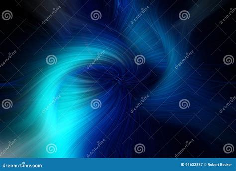 Blue swirl art stock illustration. Illustration of black - 91632837