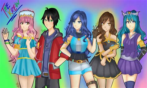 Itsfunneh Pictures With The Krew Funneh is the middle child in her family