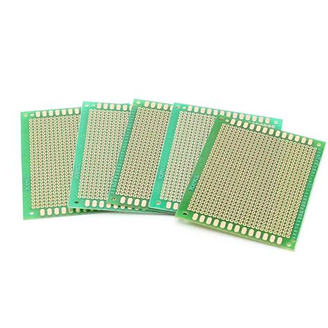 5Pcs 70x90mm DIY Soldering Prototype Copper PCB Printed Circuit Board ...