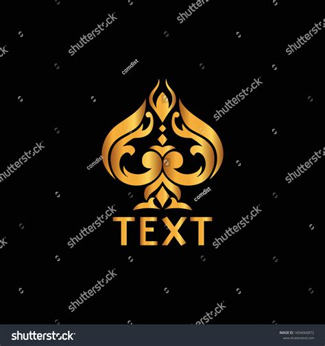 Luxury Gold Logo Vector Can Be Stock Vector (Royalty Free) 1604066872 ...