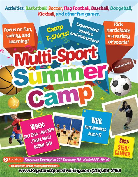 Summer Sports Camp - Keystone Sports Training