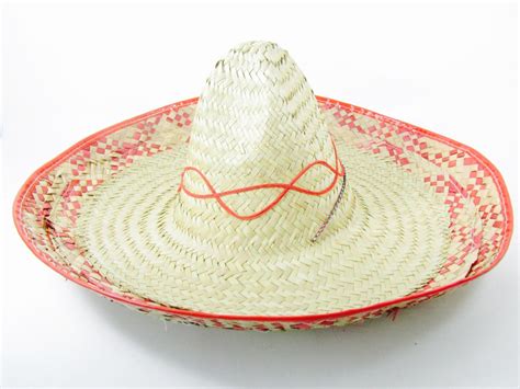 Vintage Hat, Straw Hat, Sombrero, Mexico, Mexican Hat, Sun Hat, Wall ...