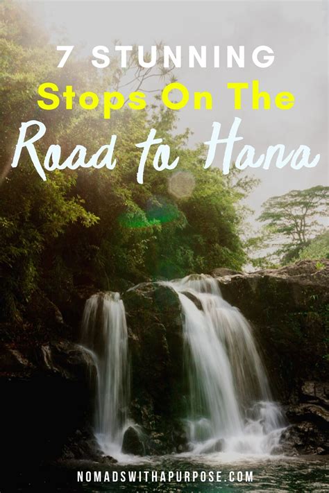 Road to Hana Stops • Nomads With A Purpose