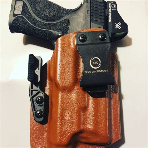 Custom glock 19 holster with light