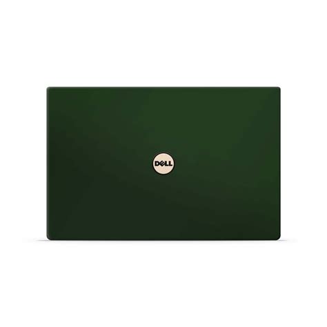 Forest Green Dell Inspiron Skin, Dark Green Dell Inspiron Cover, Deep ...