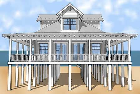 Beach House Plans On Stilts - House Decor Concept Ideas