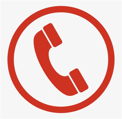 Download Telephone Icon Red | Transparent PNG Download | SeekPNG