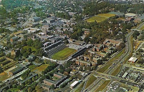 Aerial postcard, Georgia Tech campus