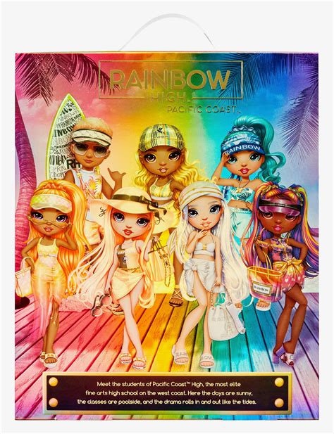 Best Buy: Rainbow High Pacific Coast Fashion Doll- Bella Parker (Pink ...