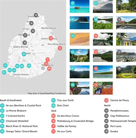 What to do in Mauritius? Our highlights & must see sights on a map!