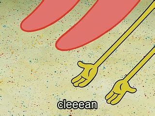 Spongebob Clean GIF - Spongebob Clean Cleeean - Discover & Share GIFs