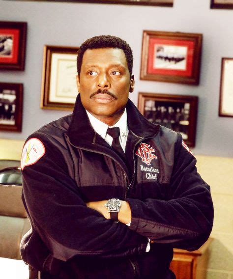 Chief Boden. My favorite firefighter from my favorite show, Chicago ...