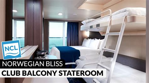 Norwegian Bliss | Club Balcony Suite with Larger Balcony | Full Tour ...