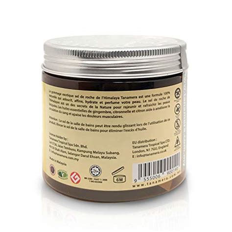 Tanamera Body Scrub 100% Natural Exfoliating Body and Face Souffle for ...