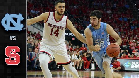 North Carolina vs. NC State Basketball Highlights (2017-18) - YouTube