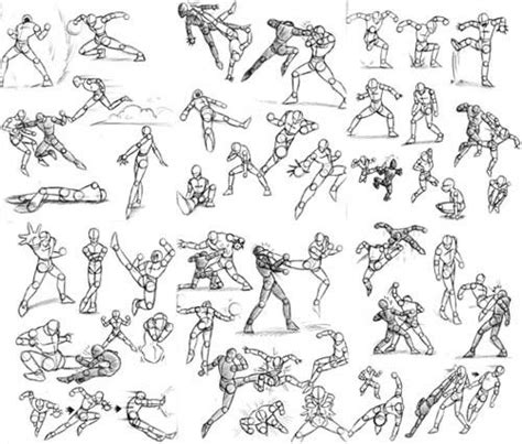 15+ Best New Anime Fighting Poses Drawing Reference - Lily Vonwiller ...