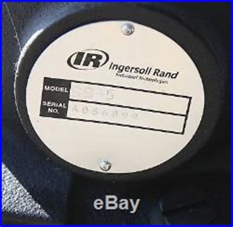 Ingersoll Rand Single-stage Compressor Pump 5 Hp, Model # Ss5 Local ...