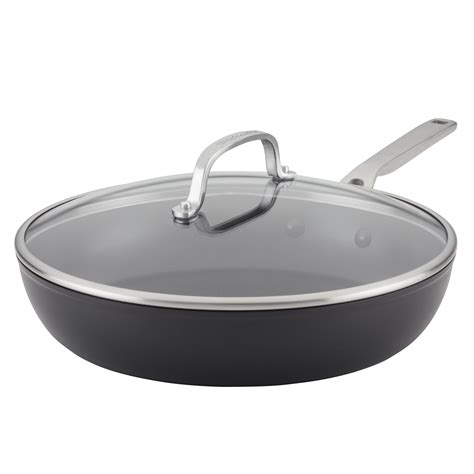 KitchenAid 12.25-Inch Hard-Anodized Induction Nonstick Fry Pan/Frying ...