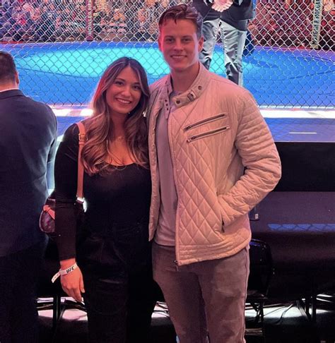 Joe Burrow, girlfriend step out for wedding during offseason