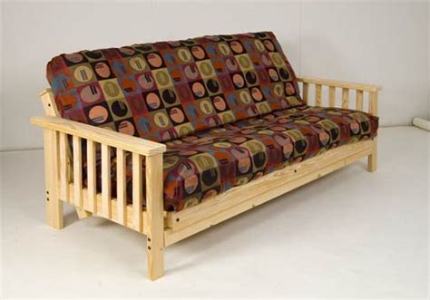 Solid Wood Futon Frame - The Best You Will Find & 4 Arm Styles!