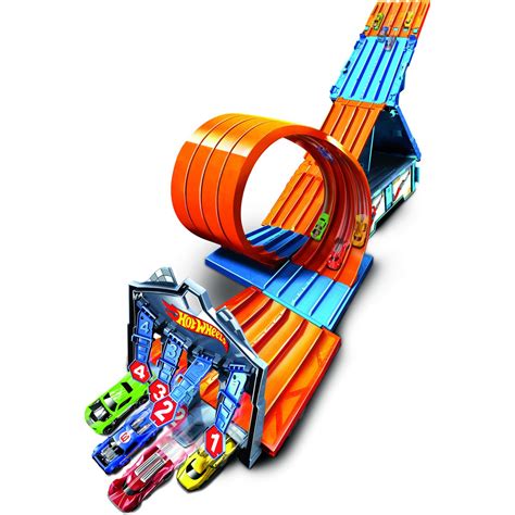 Offer BigW Hot Wheels Track Builder System Race Crate BigW