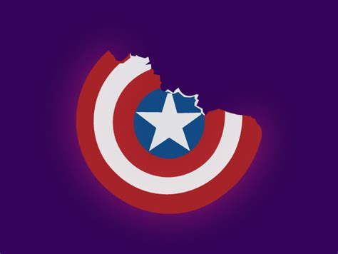 Captain America - Broken Shield by IDK on Dribbble