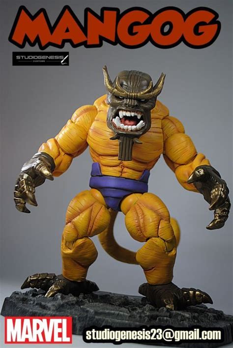 Mangog (Marvel Legends) Custom Action Figure | Marvel legends, Custom ...