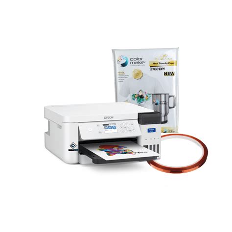 Epson Surecolor F170 Dye Sublimation Printer + 100 sheet sublimation ...