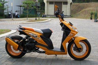 Honda Beat Modification | Custom honda ruckus, Rat bike, Scooter motorcycle