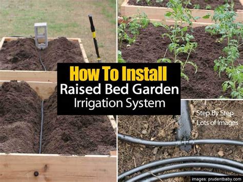 How To Install A Raised Bed Garden Irrigation System - Step By Step