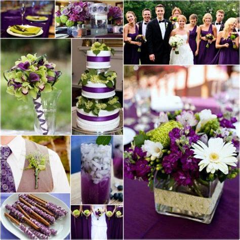 Mint Green And Purple Wedding Theme