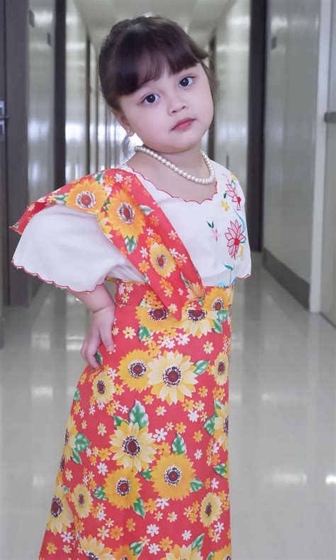 Filipiniana Baro’t Saya, Babies & Kids, Babies & Kids Fashion on Carousell