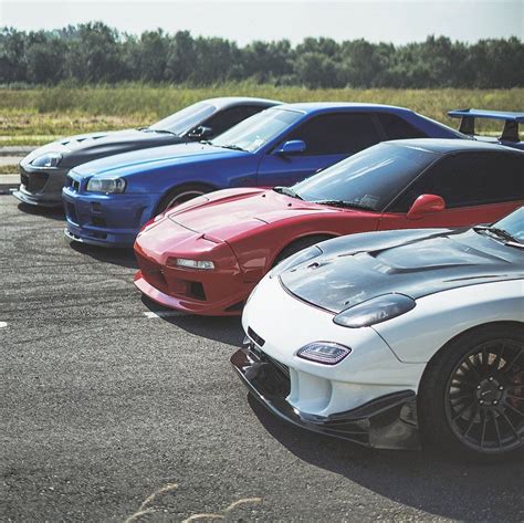 The Four Horsemen of 90s JDM | Toyota Supra, Nissan Skyline, Honda NSX ...