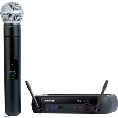 Shure PGXD24/SM58 Digital Wireless Handheld PGXD24/SM58-X8 B&H